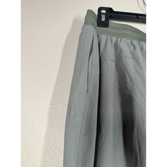 Spyder Fleece Lined Pull On Pants Womens Sz M Ripstop Hiking Outdoors Winter - Picture 5 of 11